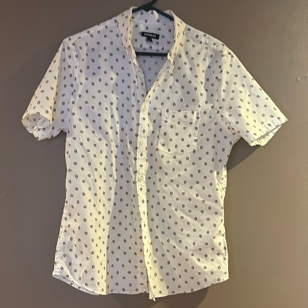 Express Short Sleeve Button Down